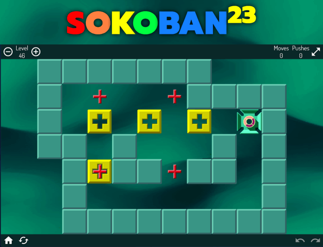 Play Sokoban 23!
